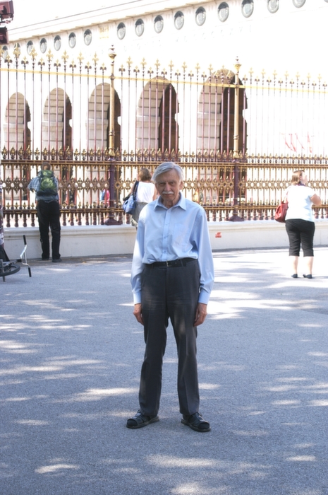 Papa a Hofburg udvarában