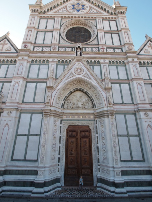 A Santa Croce főbejárata
