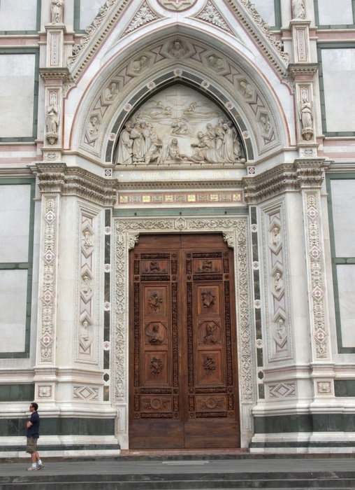 A Santa Croce főbejárata