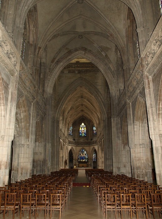 Caen, gótikus templom