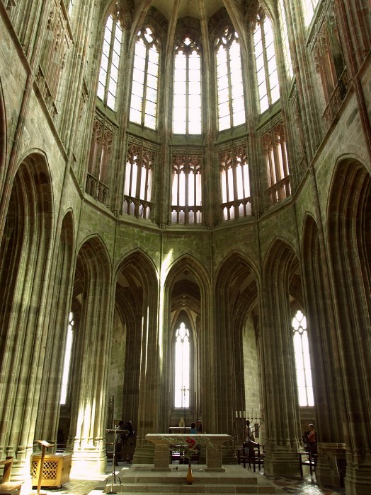 A Mont-Saint-Michel katedrálisa